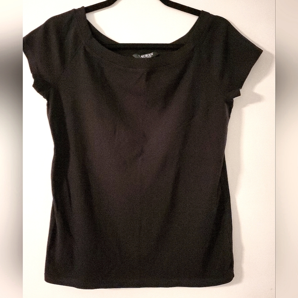 NWOT Ralph Lauren Boatneck Retro Vintage Preppy Babydoll Sleeve Shirt XL 12-14